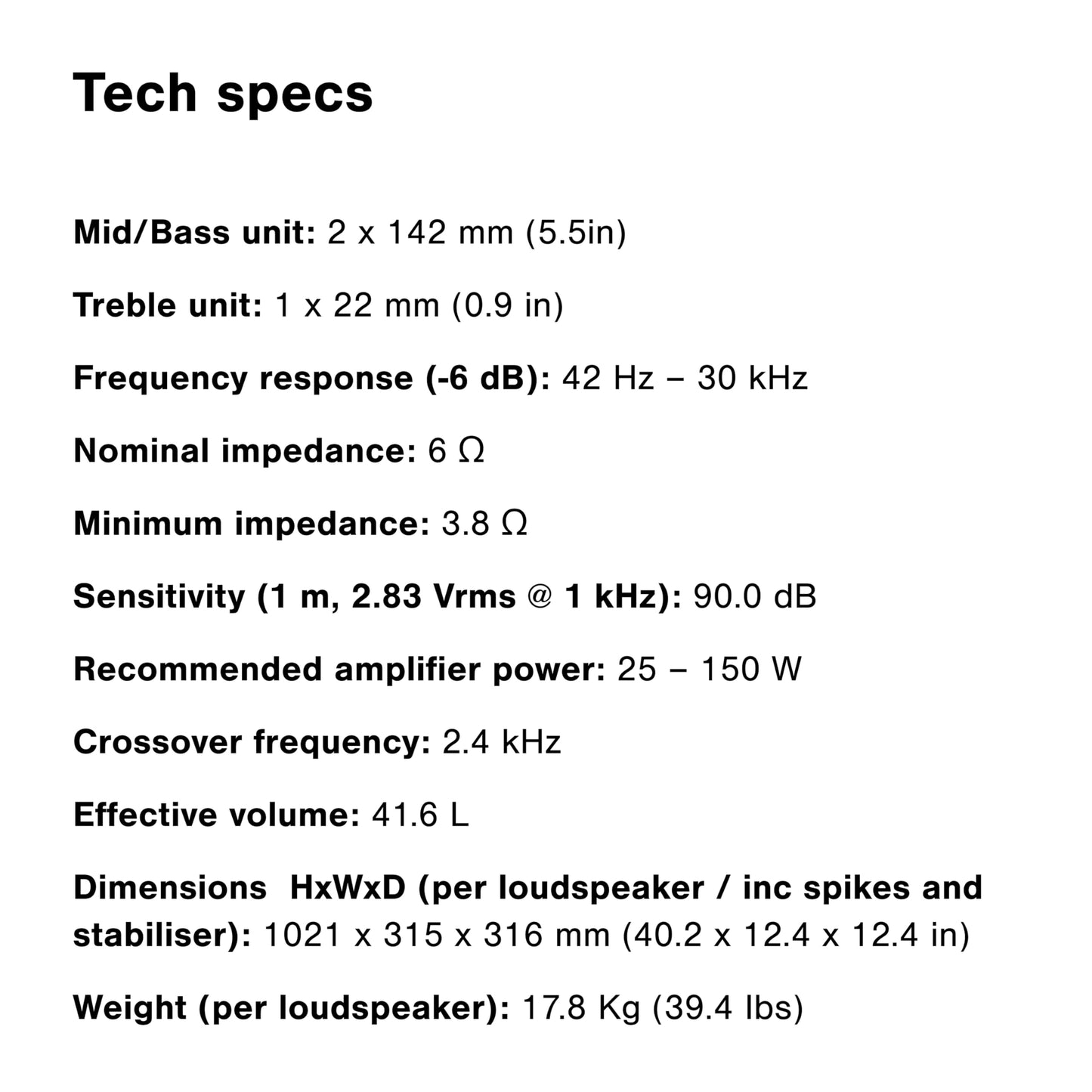 Q Acoustics 3050c Altoparlante da Pavimento Satin Nero (Il prezzo visualizzato è per 1 Unità, per la Coppia Completa Ordinare 2 Unità) Altoparlanti Stereo per Suono Surround/Home Theater