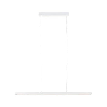 Paulmann 79903 LED luminaire en suspension Lento Smart Home Bluetooth 1x43 W gradable Tunable White Blanc aluminium, synthétique plafonnier 2700 K