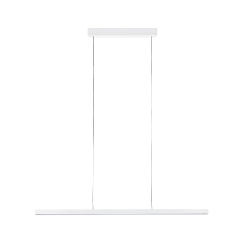 Paulmann 79903 LED luminaire en suspension Lento Smart Home Bluetooth 1x43 W gradable Tunable White Blanc aluminium, synthétique plafonnier 2700 K