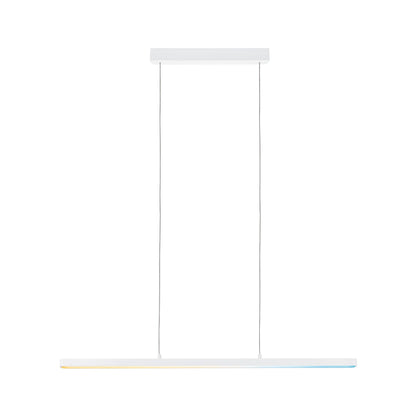 Paulmann 79903 LED luminaire en suspension Lento Smart Home Bluetooth 1x43 W gradable Tunable White Blanc aluminium, synthétique plafonnier 2700 K