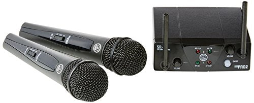 AKG WMS 40 Mini2 Dual Vocal Set, ISM2 & ISM3 - twin wireless
