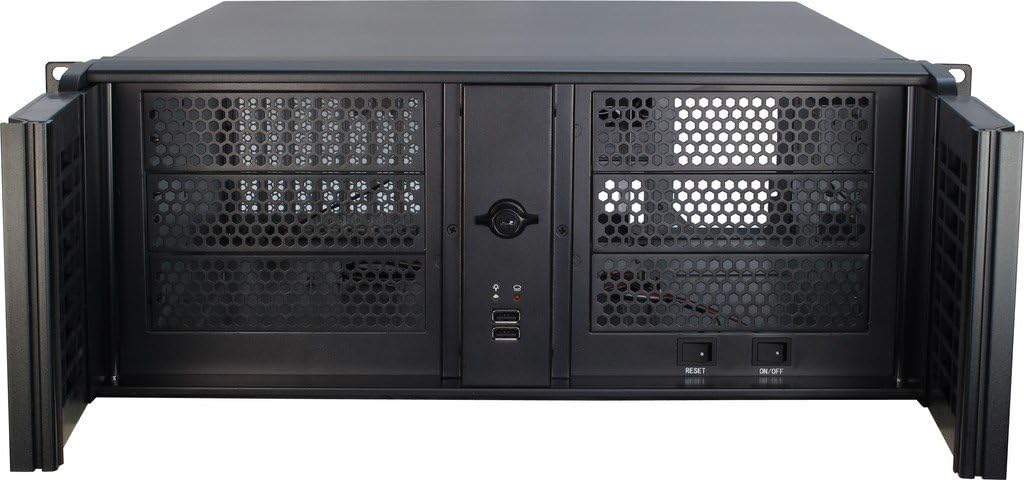 Inter-Tech 4U-4098-S Support Noir