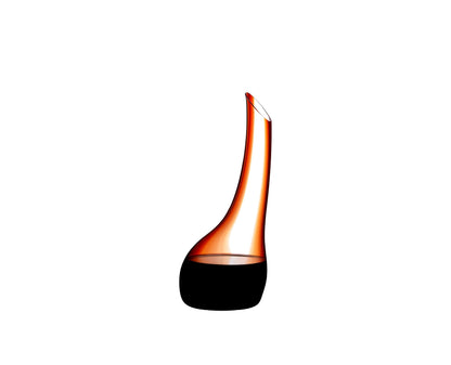 RIEDEL Cornetto Confetti Dekanter - Rot, Einzelpackung, klares+rotes Kristallglas, handgefertigt