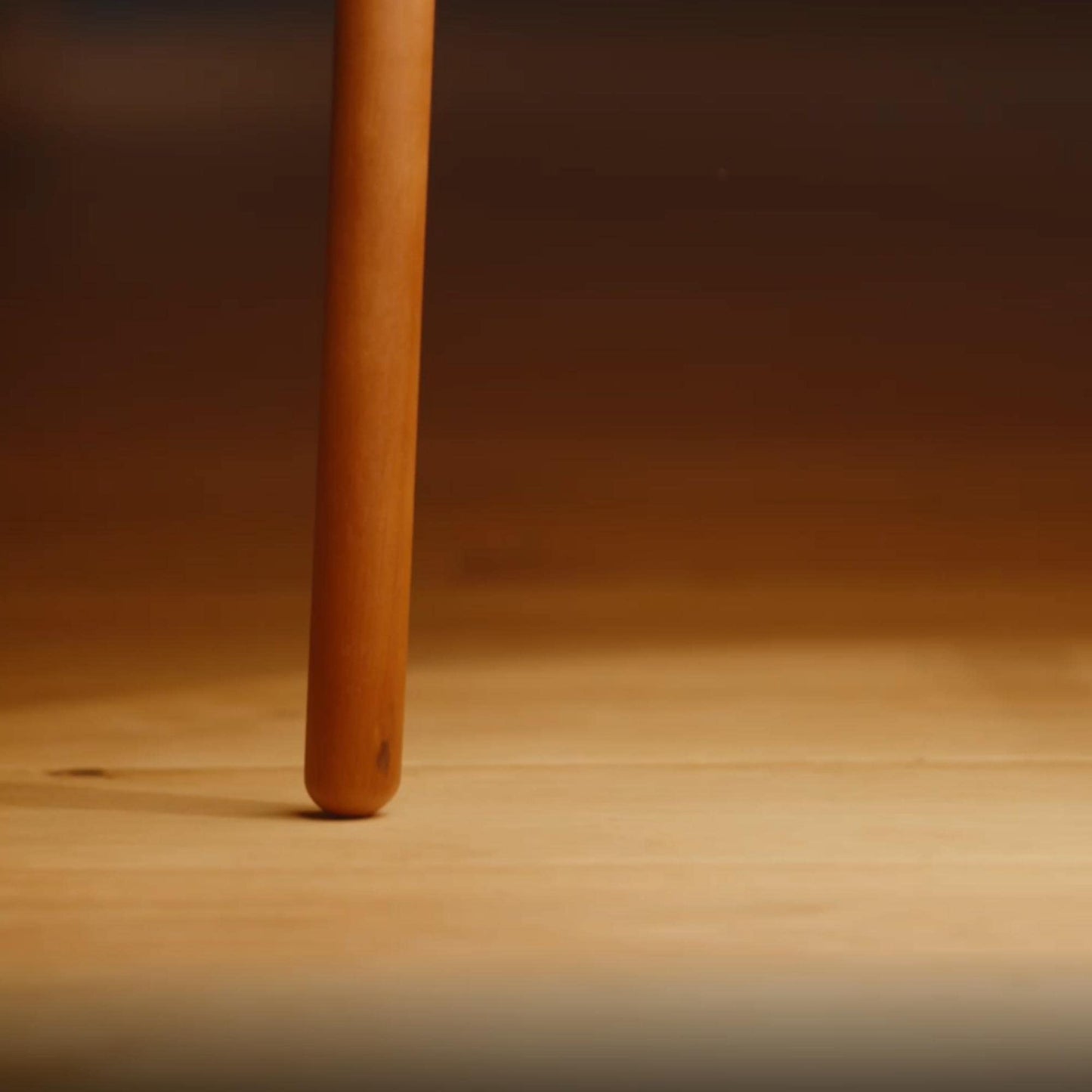 LEDS C4 Woody - Lampada da Terra E27 in Legno Chiaro Naturale e Tessuto Bianco