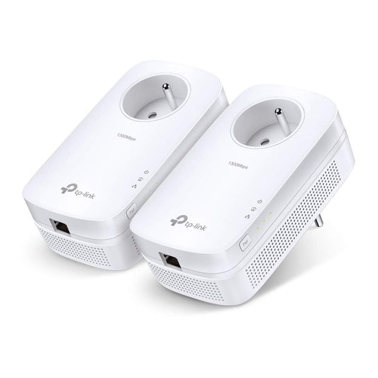 TP-Link TL Adapter-Set CPL weiß CPL, TL-PA8015PKIT, 1200 Mbps (Super Rapide) + Prise intégrée