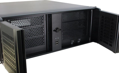 Inter-Tech 4U-4098-S Support Noir