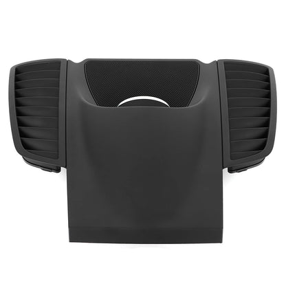Cruscotto Cronometro Cosostituzione perchio centrale cruscotto, Cosostituzione perchio susostituzione periore pannello cruscotto Trim con orologio 958552189015Q0 sostituzione per 2011-2017(Nero)