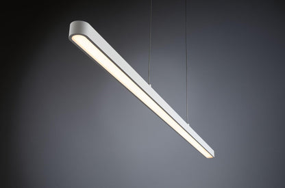 Paulmann 79903 LED luminaire en suspension Lento Smart Home Bluetooth 1x43 W gradable Tunable White Blanc aluminium, synthétique plafonnier 2700 K