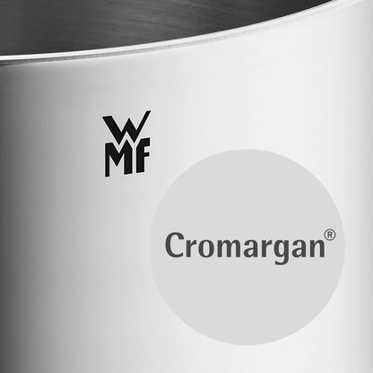 WMF Function 4-Olla Grande Alta de 24cm (5,7 litros de Capacidad) con Tapa, Cromargan 18/10, Acero Inoxidable Pulido