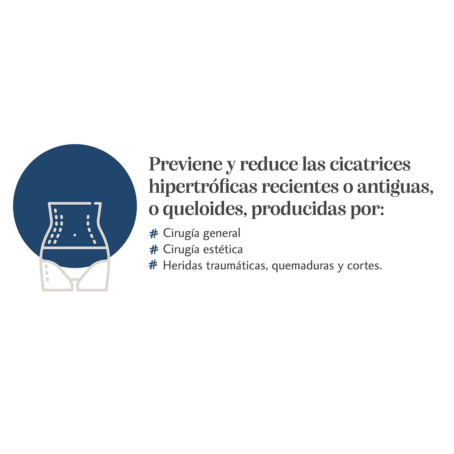 Trofolastin, Reductor de Cicatrices Mamario, Apósitos Adhesivos para Cicatrices de Cirugía Mamaria, Hipertróficas y Queloides, 3 Formatos x 2uds