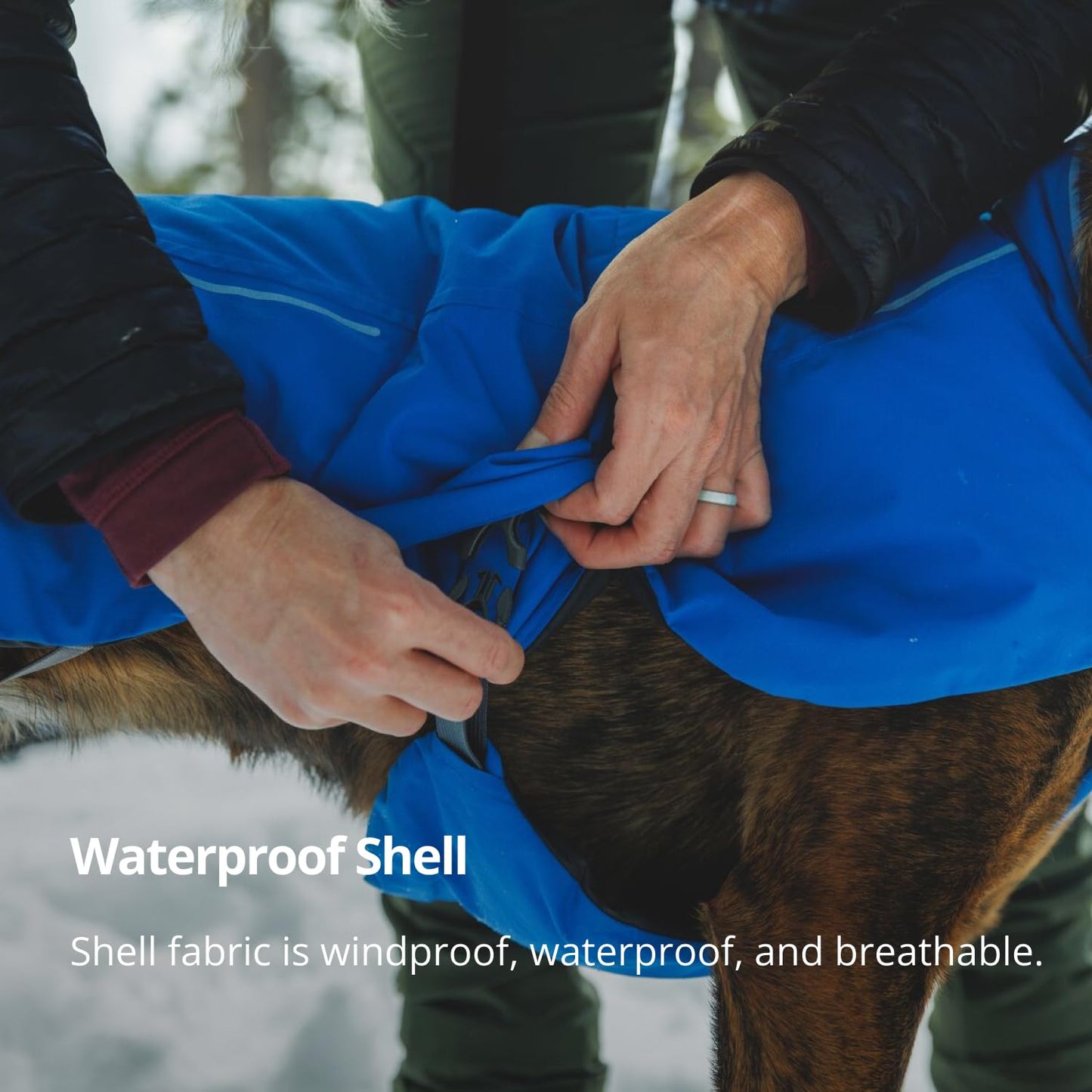 RUFFWEAR Vert Jacket, Insulated Outdoor Winter Dog Jacket with Leg Loops for Secure Fit, Windproof & Waterproof, Easy On/Off, includes Leash Portal, for Small Dogs, Size XS, Canyonlands Orange
