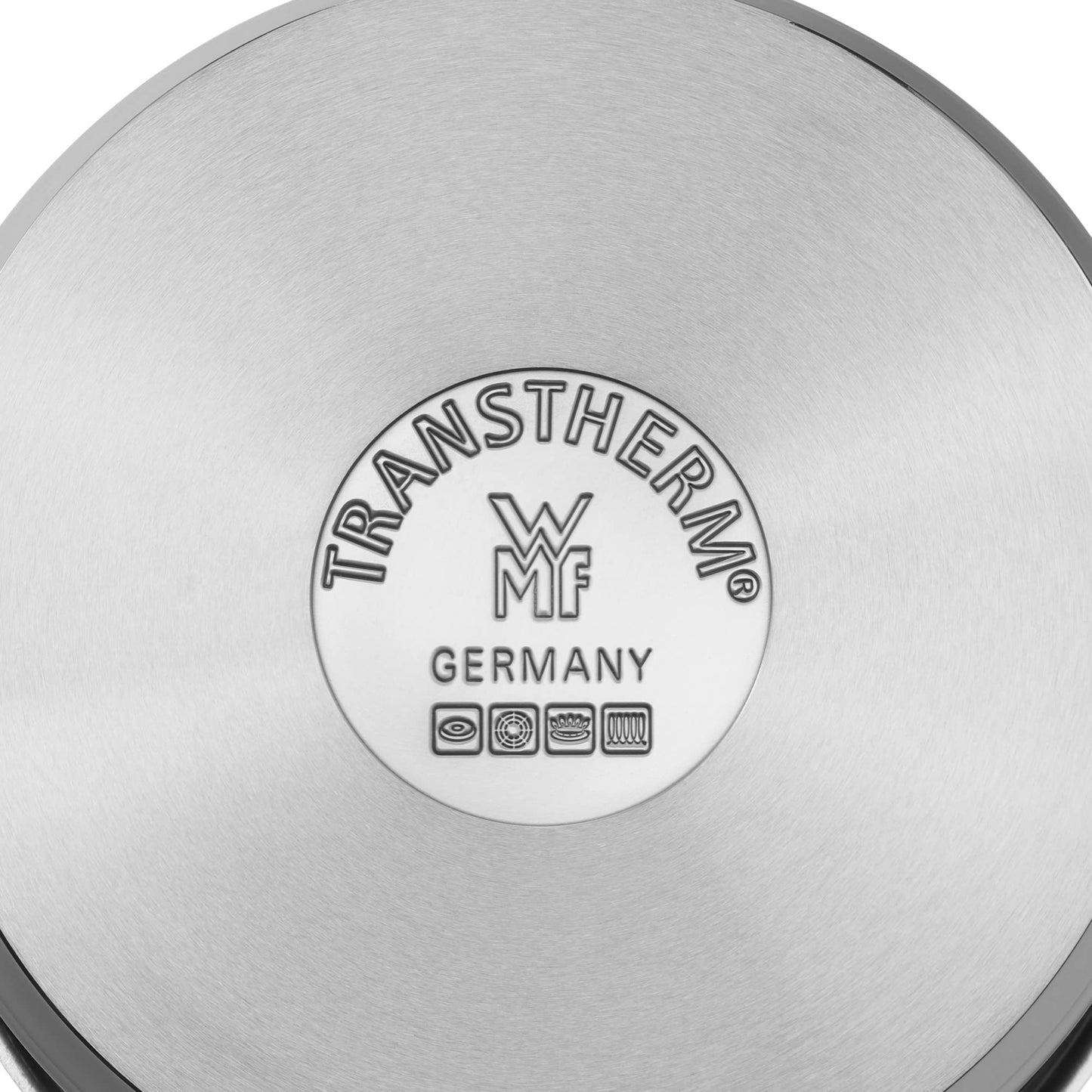 WMF Function 4-Olla Grande Alta de 24cm (5,7 litros de Capacidad) con Tapa, Cromargan 18/10, Acero Inoxidable Pulido