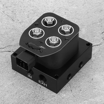 Tbest Valvola solenoide 12V 12. 6W 0-300psi per sospensione ad, blocco valvola collettore per auto e camion