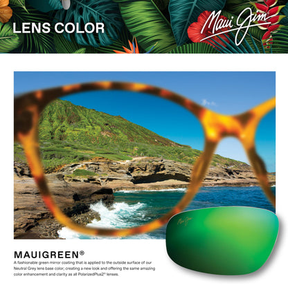 GAFAS MAUI JIM - Keha_GM663-10 C: BROWN/EYE SIZE: 63 TEMPLE LENGTH: 125 VERTICAL SIZE: 43 Cura della persona e salute